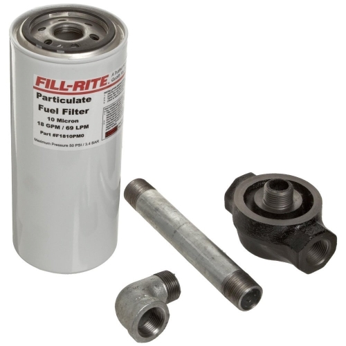 Fill Rite Filter Kit Particulat 10 Mic w/ Adapter 18 GPM - Parts